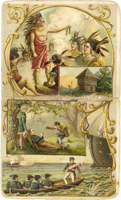 Arbuckle Bros. Coffee Co., Michigan, from the Pictorial History of the United States series - Carey's Emporium