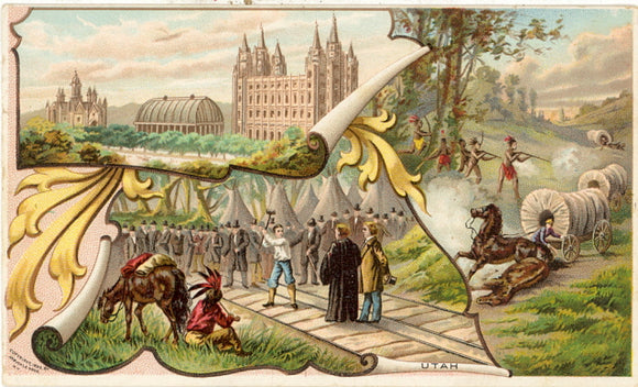 Arbuckle Bros. Coffee Co., Utah, from the Pictorial History of the United States series - Carey's Emporium