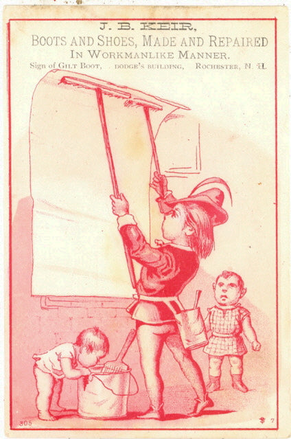 J. B. Keir Boots and Shoes, Rochester, N. H. - Carey's Emporium