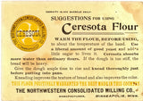 Ceresota Flour, Northwestern Consolidated Milling Co., Minneapolis, Minn. - Carey's Emporium