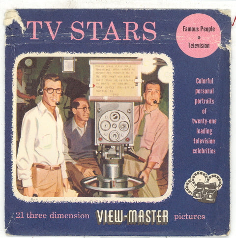 View-Master 745, View-Master 746, View-Master 747, Television Stars I, II, and III - Carey's Emporium