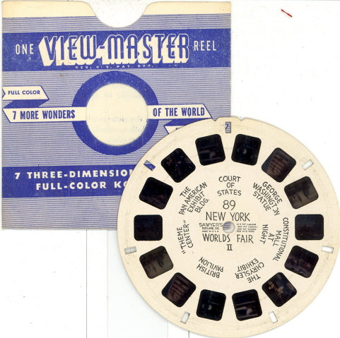 View-Master 89, New York Worlds Fair II - Carey's Emporium