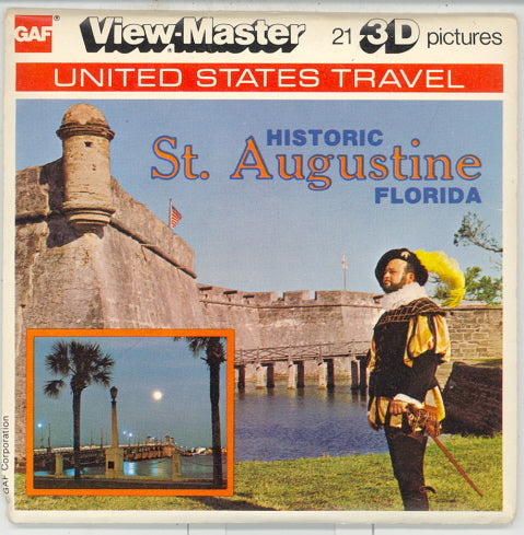 View-Master A981 Three Reel Packet, Historic St. Augustine, Florida - Carey's Emporium